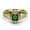 9, variant on Vintage Emerald Gems Ring Wedding Bridal Jewelry Gifts Women Size 6-10