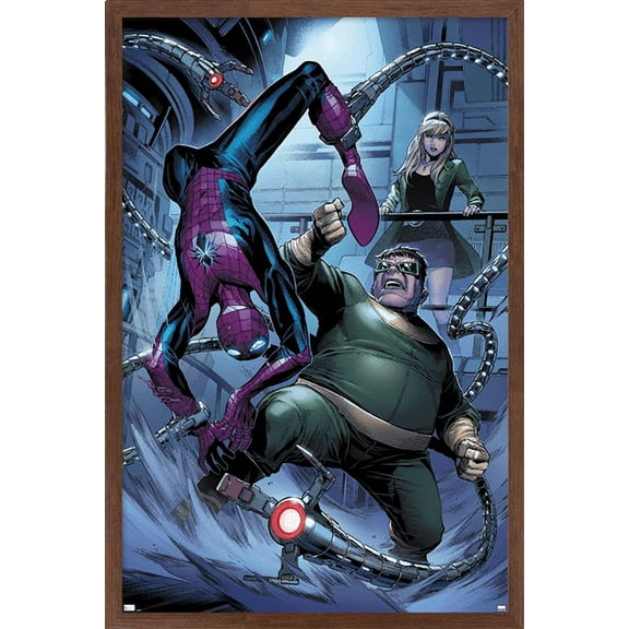 Marvel Comics - Spider-Man, Doctor Octopus - The Clone Conspiracy #2 Wall Poster, 14.725" x 22.375", Framed