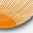 thumbnail image 3 of Designart - Imprimé Soleil Orange III - Art Mural Moderne Cercle en Métal, 3 of 5