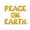 Gold, variant on Letter Balloons - PEACE ON EARTH 16" Inch Alphabet Letters Foil Mylar Balloon Christmas Party Banner (Pink)