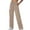 Khaki1, variant on AherBiu Cargo Sweatpants for Women Joggers High Waisted Straight Leg Casual Loose Trousers with Pockets