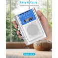 thumbnail image 4 of Reproductor de casetes SEMIER Small Vintage con altavoz y auriculares, 4 of 8