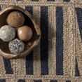 thumbnail image 6 of nuLOOM Nalle Tilted Stripes Jute Area Rug, 5' x 8', Blue, 6 of 9