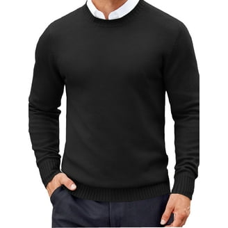 CREW-NECK S/S SWEATER / BLACK サイズ5 BOSS - Zip-neck regular-fit sweater with logo detail - Black