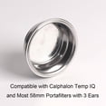 thumbnail image 2 of CAPFEI Panier Filtrant Pressurisé 58mm Compatible avec Calphalon Temp IQ/Kitchenaid KES6403 - Panier Filtrant à Double Paroi - Capacité de 2 Tasses, Acier Inoxydable, 2 of 5