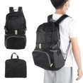 thumbnail image 3 of 35L Foldable Backpack, Easy To Store Elastic Net Bags Travel Backpack, For Men Or Women Gifts, 3 of 8