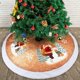 thumbnail image 1 of Falda de árbol de Navidad, delantal, cubierta de árbol de Navidad, decoración de árbol de Navidad, decoración de fiesta de Año Nuevo 95 cm JFHHH pequeña, 1 of 4