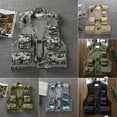 thumbnail image 3 of CAROOTU Men Fishing Vest Multi-Pocket Quick Dry Mesh Vest Outdoor Waistcoat, 3 of 6