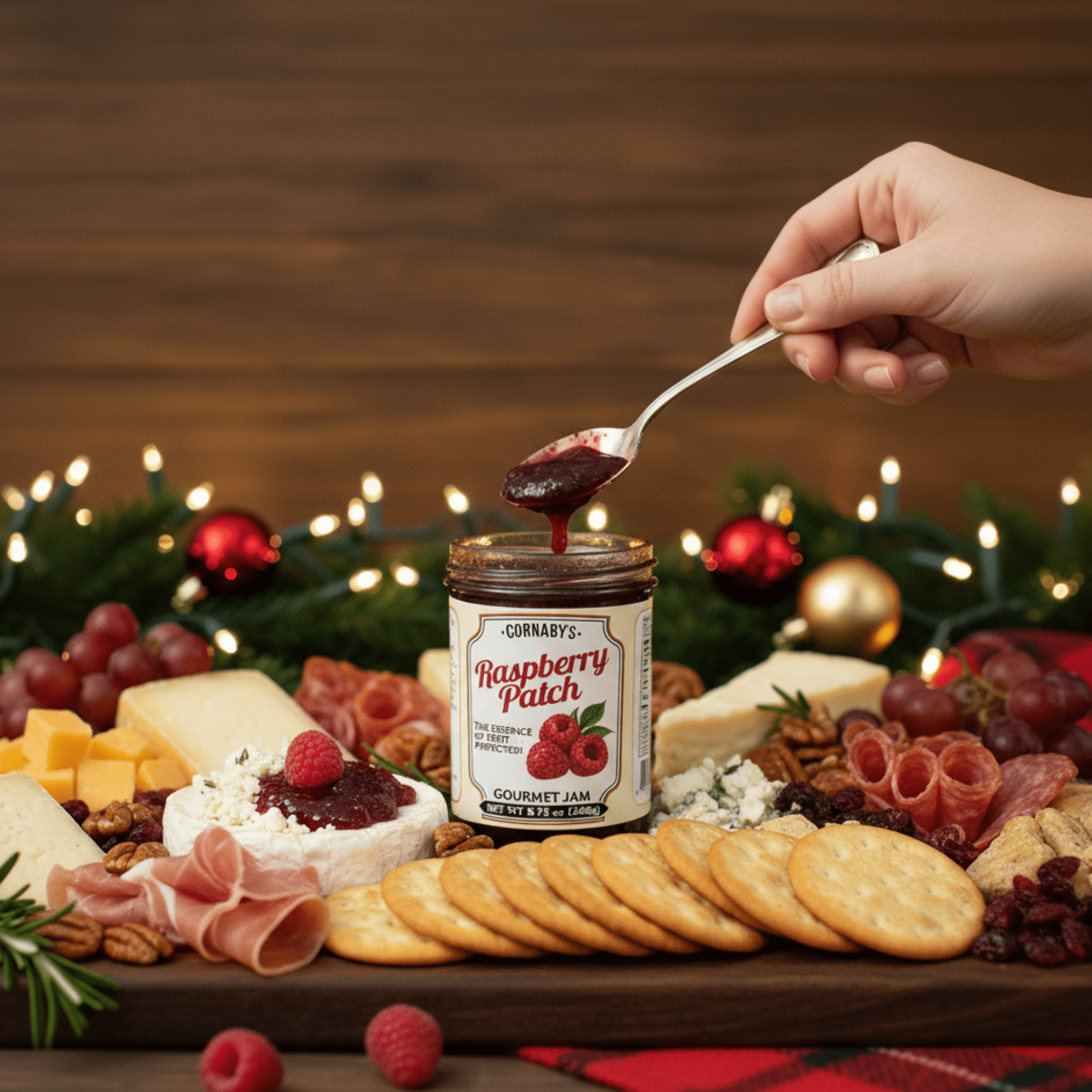 Cornaby’s - Raspberry Patch Gourmet Jam (3 Pack) | Gluten Free, Non-GMO | (8.75 oz/each)