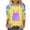 Yellow|Tie-dye, variant on Plus Size T-shirts Womens Easter Day Graphic Tee Cute Bunny & Eggs Printed Short Sleeve Crewneck Holiday Tops (XL, Multicolor)