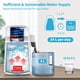 thumbnail image 3 of Destilador de agua VEVOR 4L 0.3L/H 750W 0-99H Timing 304SS blanco, 3 of 9
