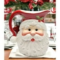 thumbnail image 2 of Santa Claus Drink Pitcher 56 Oz Holiday  Christmas, 2 of 3