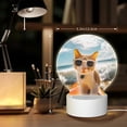 thumbnail image 6 of Naloa Surfing Cat Sun Acrylic LED Night Light Custom LED Lights Personalized Nightlight Customized Gifts for Family Couples Friends, 6 of 9