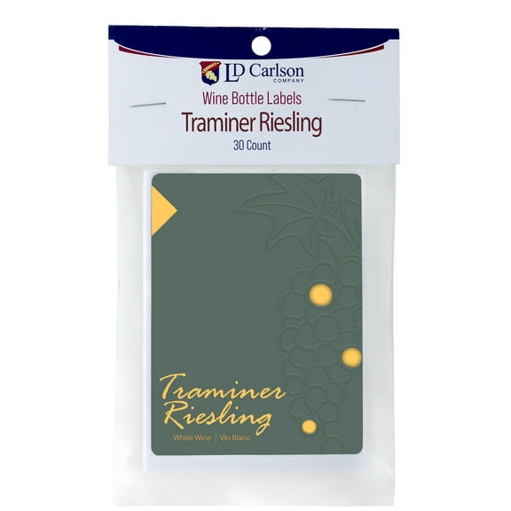 Traminer Riesling Wine Labels