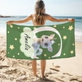 thumbnail image 2 of Personalized Beach Towels for Kids - Custom Beach Towels with Name- Ultra Absorbent Super Soft Swimming Towels for Kids, Customized Bath/Pool/Beach Towel for Girls, 2 of 9
