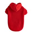 thumbnail image 3 of Sudadera para mascotas Color sólido mantener el calor textura suave moda mascota sudadera con capucha disfraz para otoño, 3 of 4