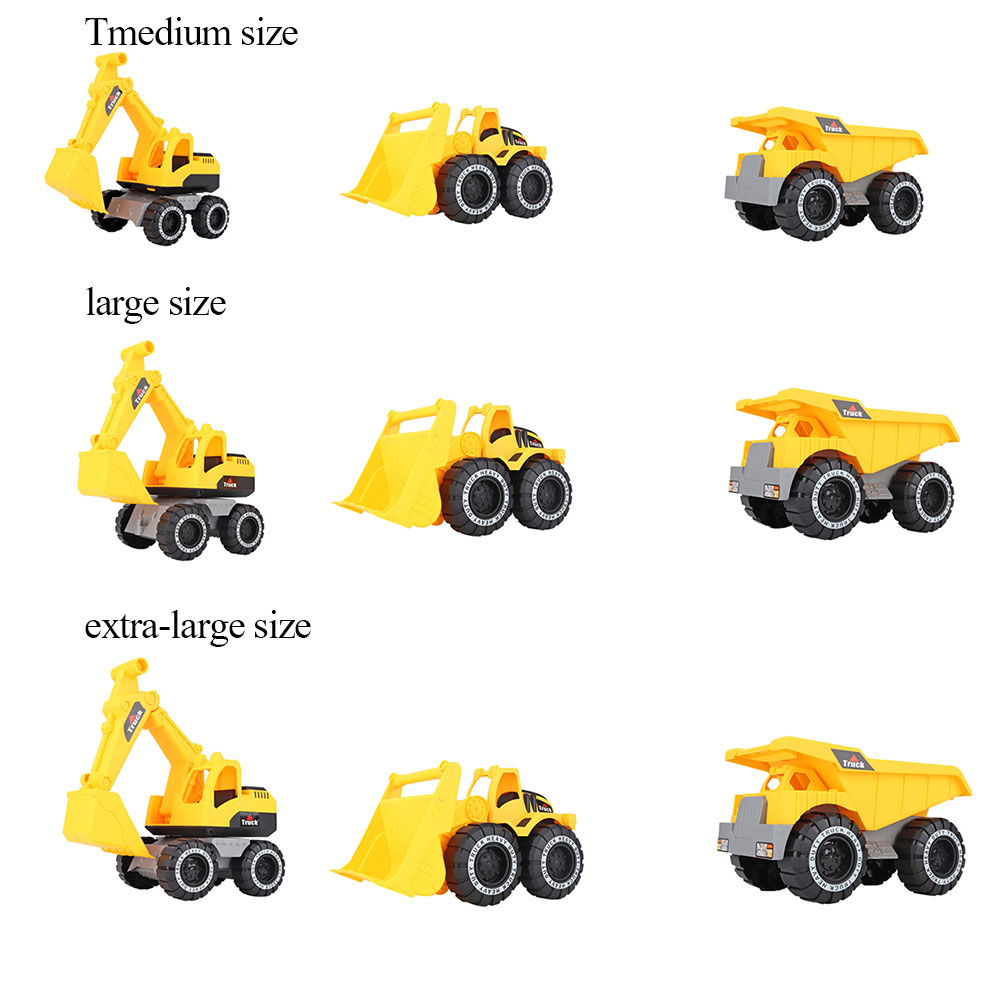 Baby Shining Car Toy Engineering Car Excavator Model Tractor Toy Dump Truck Model Classic Toy Vehicles Mini Gift for Boy - image 4 of 8
