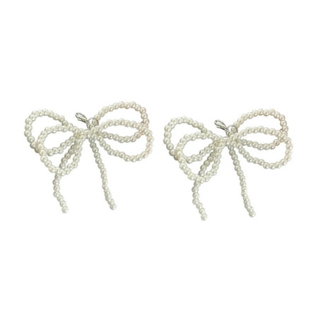 ZYHARUKO Korean Sweet Bowknot Shoe Decoration Bag Pendant Shoes Ornament Phone Charm Add Charm