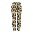 thumbnail image 7 of LEBONYARD Pants for Women Plus Size with Pockets,Women's Casual Trousers Printing Drawstring Pants Waist Long Pants Sweatpants with Pocket Multicolor M, 7 of 7