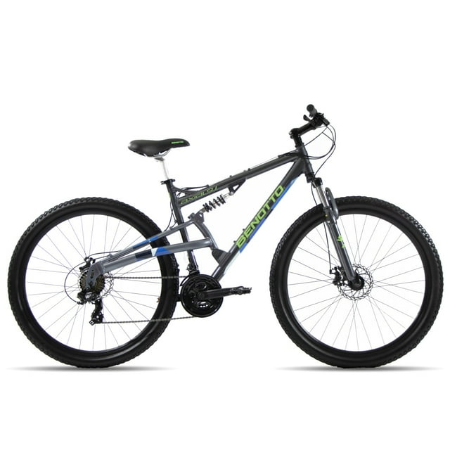Bicicleta Montaña Benotto Axial 9.1 R29 21V Gris Azul Hombre