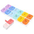 thumbnail image 3 of Miangastore Medication Box Vitamin Container White Bottom 1Pcs, 3 of 9