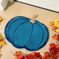 thumbnail image 4 of Beollynier Cute Pumpkin Bath Mat Soft Fluffy Absorbent Machine Washable Non Slip Bathroom Rug for Kitchen Entryway Indoor Outdoor Use, 4 of 6