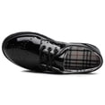 thumbnail image 2 of NHU Girl's Loafers Slip On Round Toe Oxford Shoes Flats School Uniform Dress Shoes Black Size 2, 2 of 3