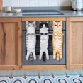 thumbnail image 5 of Funny Cat Hand Towels, Kitchen And Bathroom Hand Towels, 5 of 5