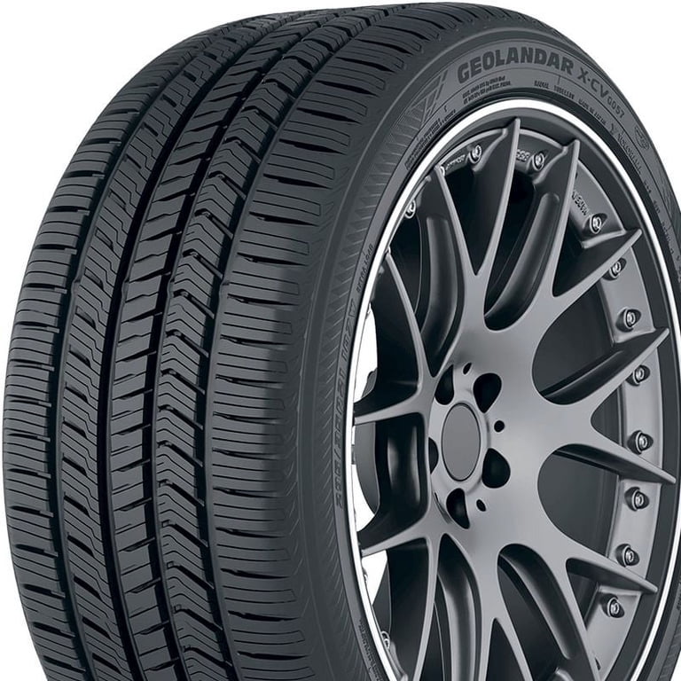 Set of 4 Yokohama Geolandar X-CV 235/55R19 105W XL All Season 