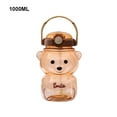 thumbnail image 3 of Bear Cup Drink Bottle Birthday Gift Water Container Workmanship Large Capacity Sweet Present Camping Drinking Cups Coffee 1000ML, 3 of 10