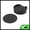 Dark Gray, variant on Unique Bargains 1 Set Round Drink Coaster Black Silicone