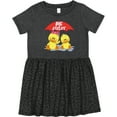 thumbnail image 3 of Inktastic Big Sister Duck Girls Toddler Dress, 3 of 5