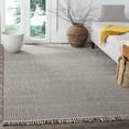 thumbnail image 2 of SAFAVIEH Montauk Patton Geometric Cotton Area Rug, Ivory/Black, 2'3" x 4', 2 of 8
