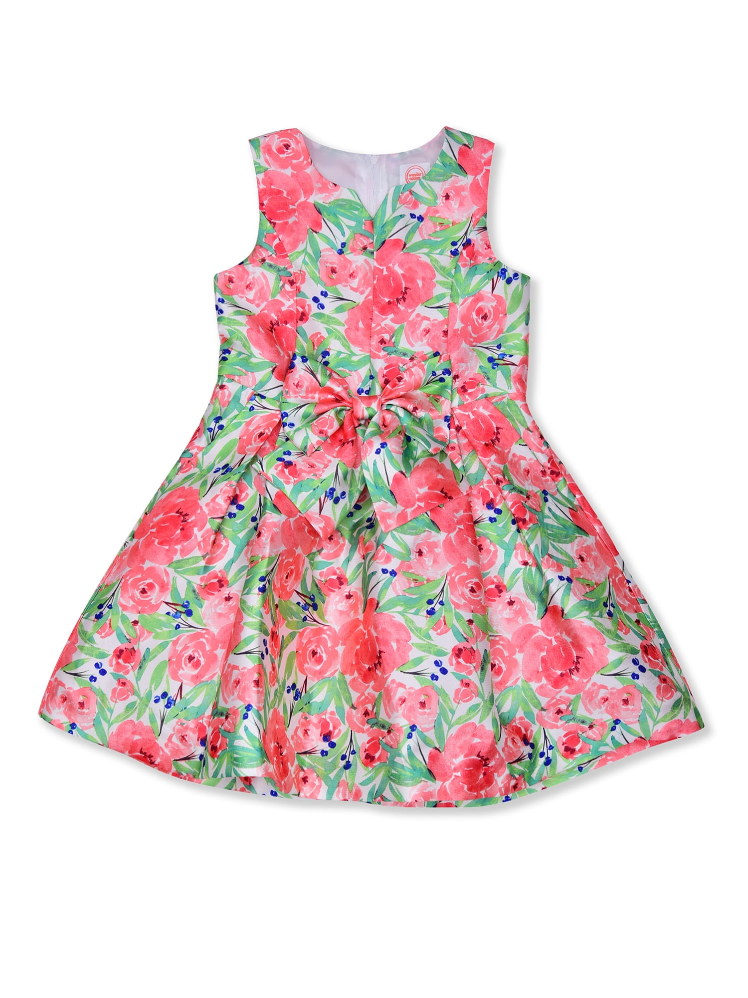 Wonder Nation Girls Sleeveless Fit And Flare Dress Sizes 4 18 Plus Walmart Com