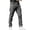 Gray, variant on Men's 2025 New Hiking Pants Solid Color Elastic Waist Buttons Zip Front Loose High Elasticity Waterproof Multi Pockets Work Pants Outdoor Travel Trousers