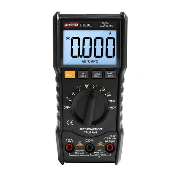 Multimeter,Resistance Duty Ncv Tester Handheld Meter Lsfyyds 6000 Lcd Volt Meter Handheld Rms T Resistance 6000 Ion Handheld Eryue Lcd Volt Meter 6000 Lcd Volt