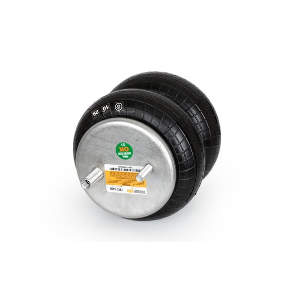 TORQUE Double Convoluted Air Spring Bag (Replaces Firestone 7686, W01-358-7686, Rowe Truck ASC2500, ASC1600, 0035) (TR7686)