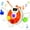 Orange, variant on Desiso Busy Board Toy for Toddlers 2-3, Plug Outlet Montessori Toys for 18+ Months, Busy Board with Light & Sounds, Airplane Car Travel Toys Gift for Baby, Orange
