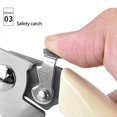 thumbnail image 3 of Justharion 2 Pieces Stainless Steel Branch Shear Portable Replacement Polished Anti-rust Trimming Pruner Tool Accessories, 3 of 6