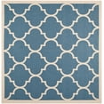 thumbnail image 4 of Safavieh Courtyard Alyssa Geometric Indoor/Outdoor Area Rug, 5'3" x 5'3" Square, Blue/Beige, 4 of 7