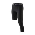 thumbnail image 2 of Basketball Tights 3/4 Compression Pants compatible Men, 2 of 3