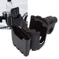 thumbnail image 4 of Stroller Drink Holder, Stroller Cup Holder Hollow Bottom  For Bike Black, 4 of 8