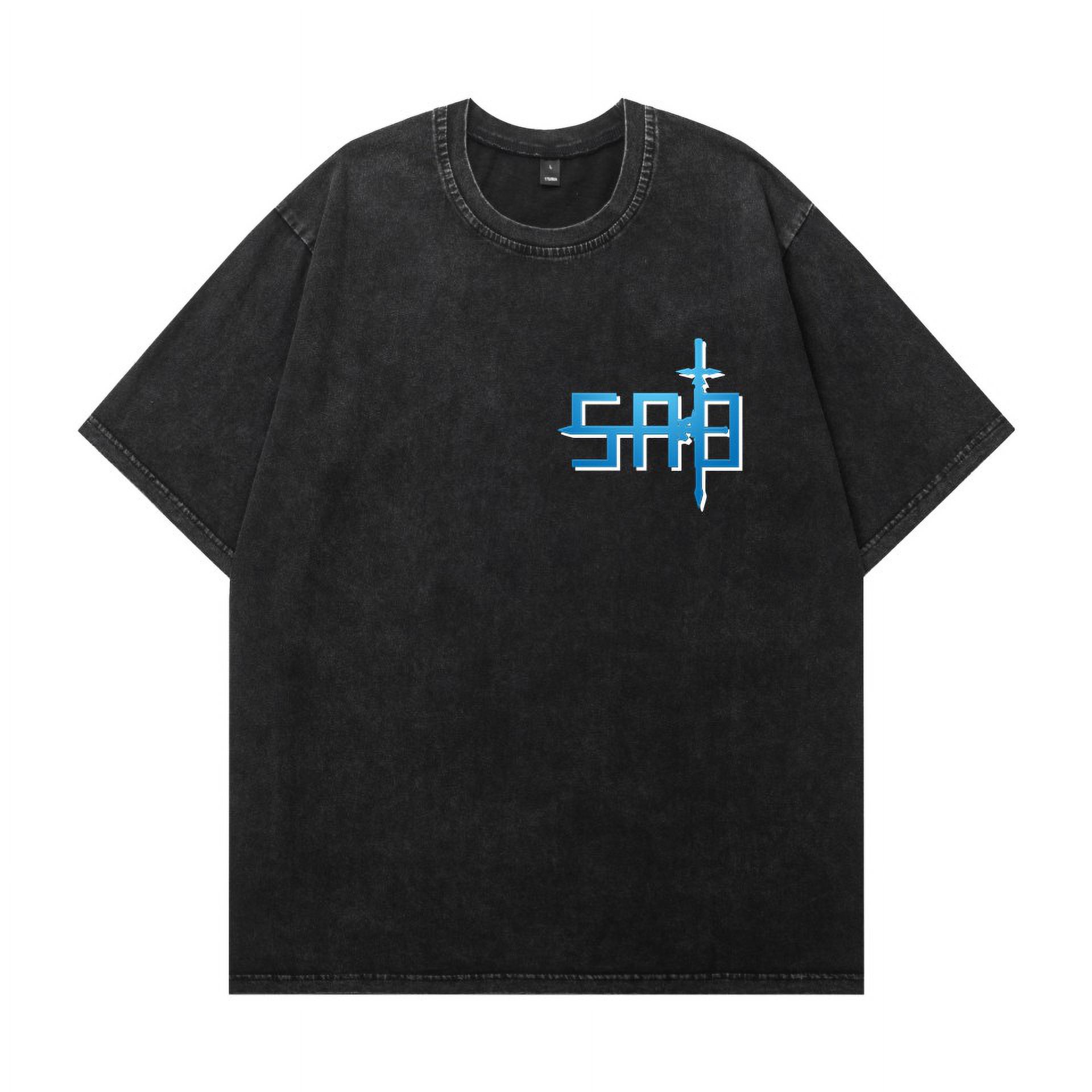 Maglietta Anime Sword Art Online 3D – T-shirt In Poliestere Per Adulti, Stampa A Manica Corta, Cosplay O Uso Quotidiano