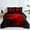 Red, variant on Dintszyayue Purple Rose Bed in a Bag Queen Size,Bedding Set 7Pcs Soft Comforter Set Adult(90"X90")
