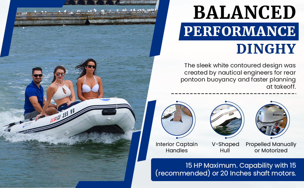 Shark 9.8 Aluminum Floor Sport Boat