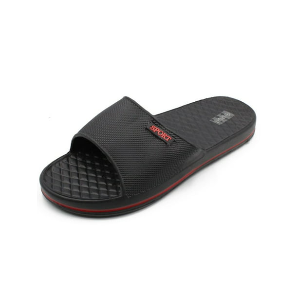 LAVRA Women's Comfort Slip On Slides Cushion Sandals - Walmart.com