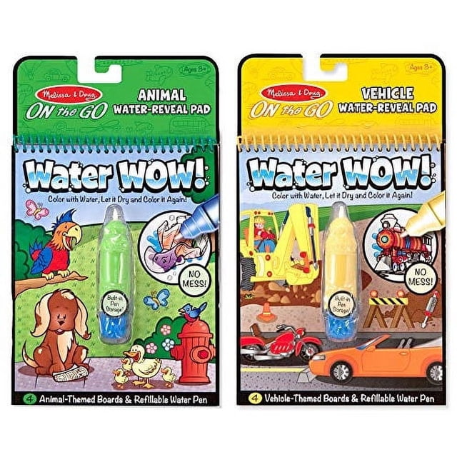 Almohadillas de Actividad Reutilizables Melissa & Doug Water WOW