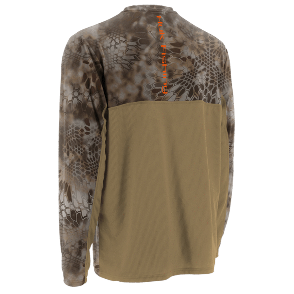 Huk Huk Fishing Kryptek Icon Long Sleeve Shirt Banshee 3xl Walmart Com Walmart Com
