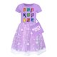 thumbnail image 3 of Vestido de verano para niñas de Inside Out, 2024, JOY SADNESS, ropa para niñas pequeñas, vestidos casuales de manga corta, vestidos de fiesta de boda para niñas pequeñas, 3 of 5