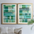 thumbnail image 6 of Wexford Home Teal Pattern I Premium Framed Print, 18.5" x 24.5" - Ready to Hang, Gold (Set of 2), 6 of 9